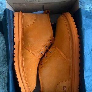 UGG Men's Vibrant Orange Chukka Boots